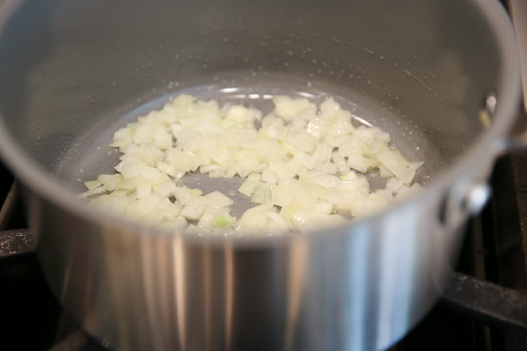 Sautéing Onion