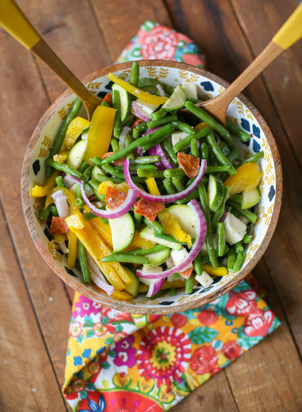 marinated green bean salad from Our Best Bites