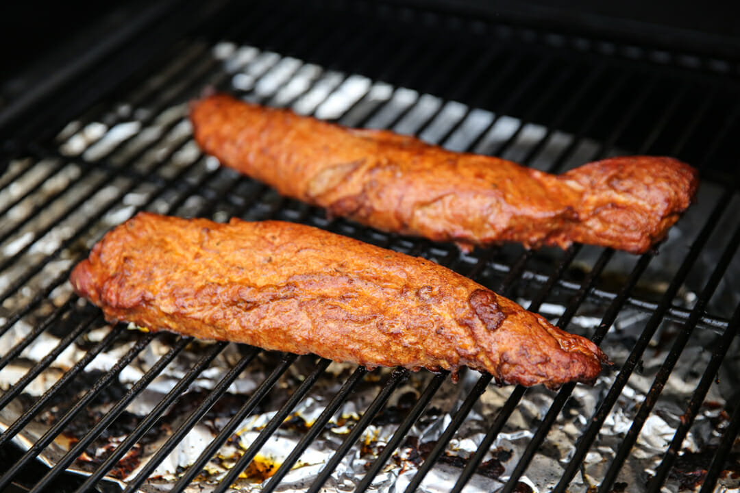 Pork Tenderloin smoking