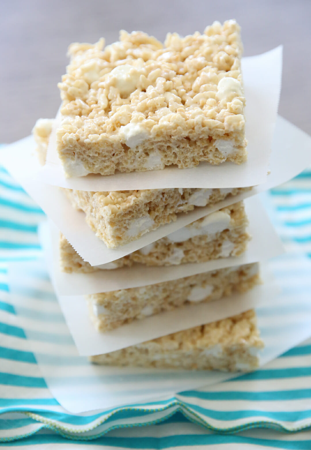 Stacked krispie treats