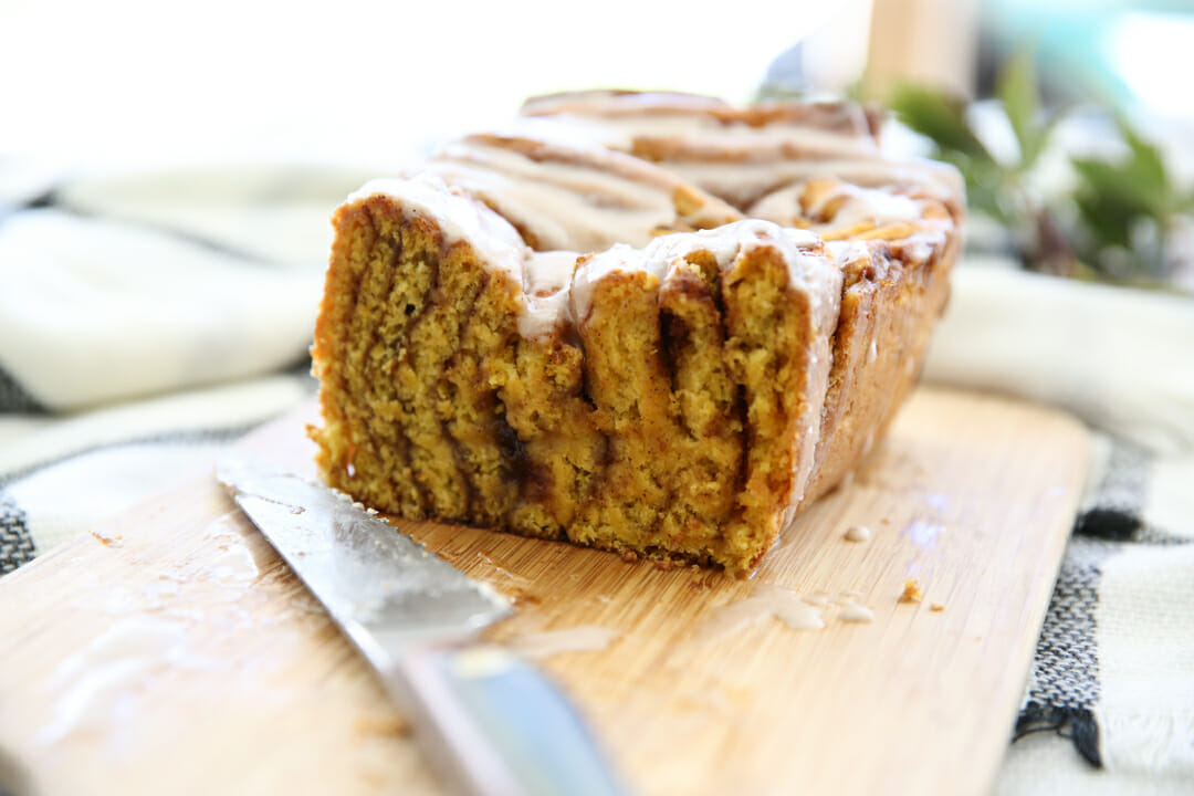 Pumpkin Pull-Apart Bread Sliced