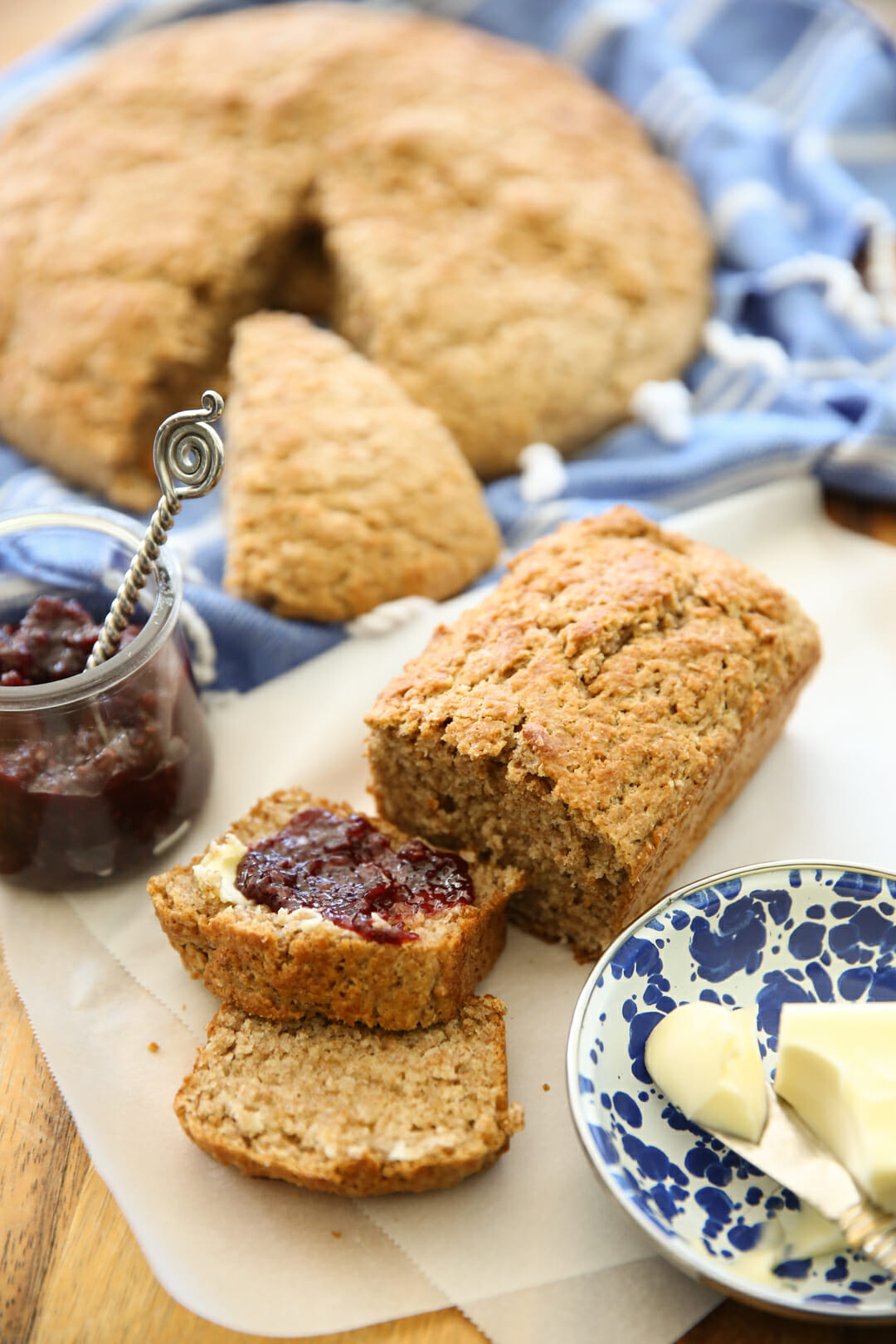 Irish Brown Soda Bread Recipe - OurBestBites.com