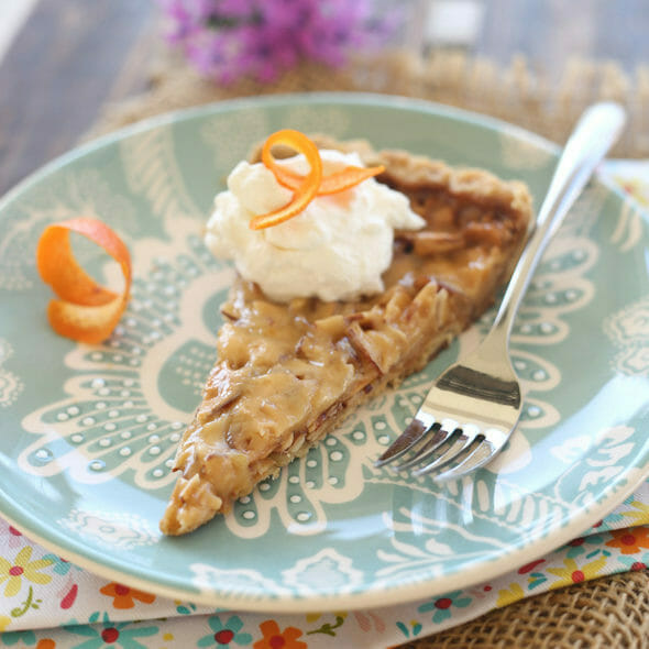 Almond Toffee Tart Our Best Bites