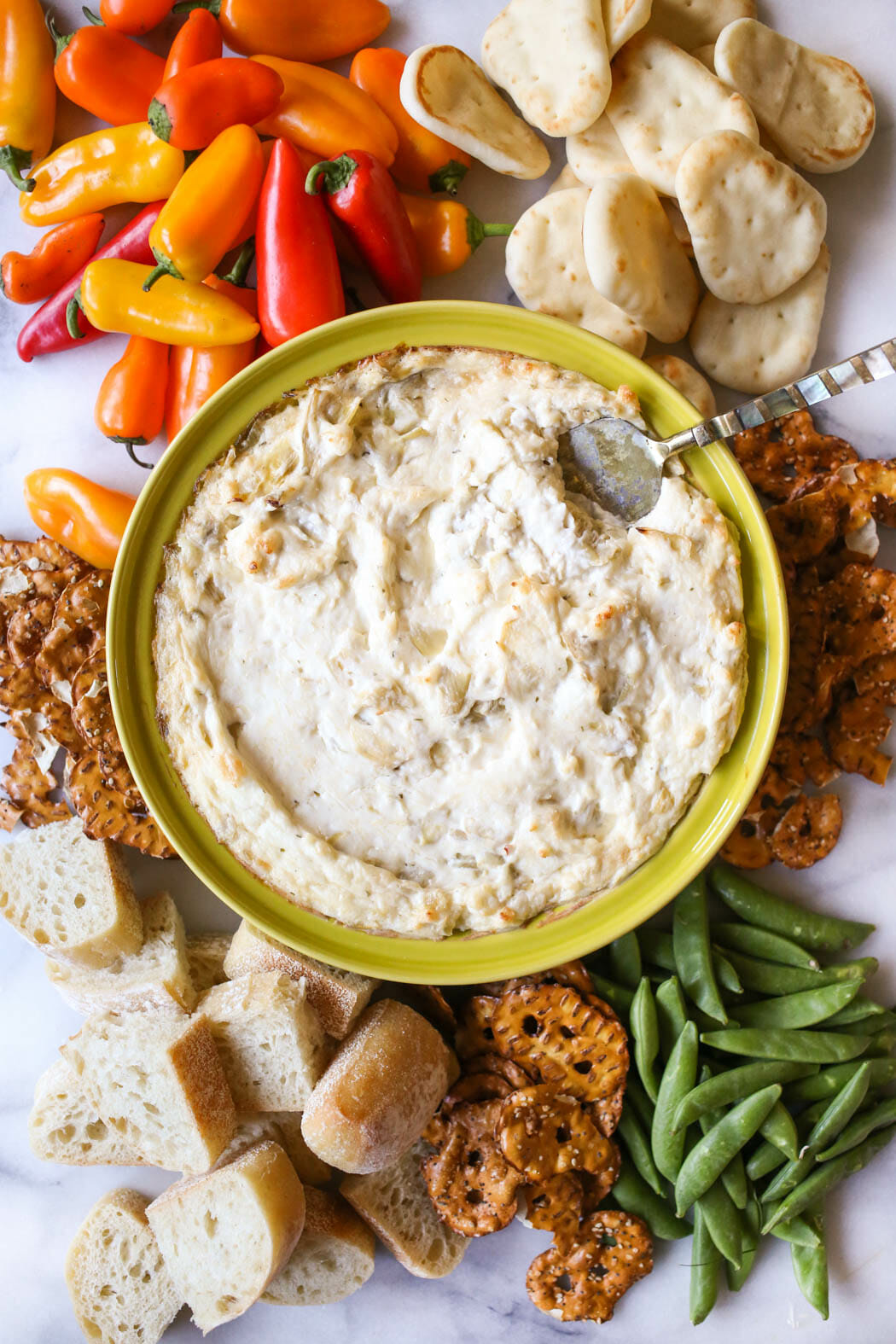 Garlic Artichoke Dip from Our Best Bites