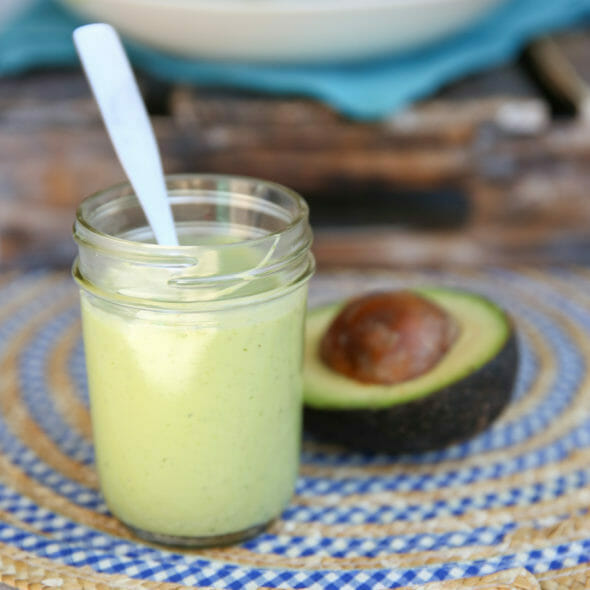 how long does avocado dressing last in the fridge Creamy Avocado Dressing