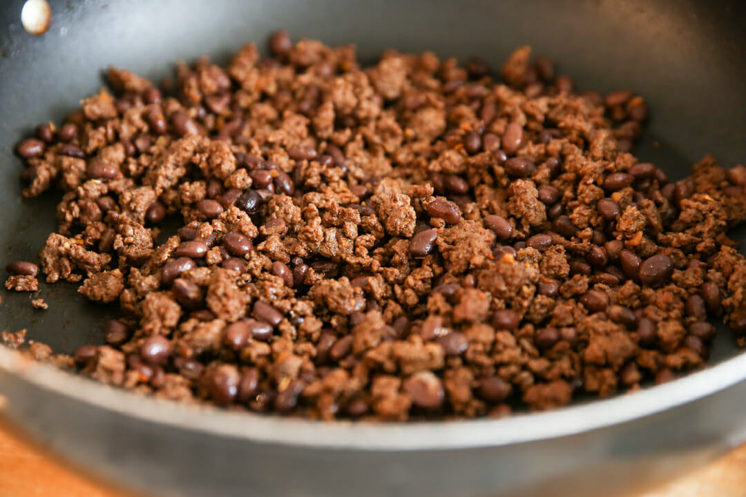 Ground Beef and Black Beans