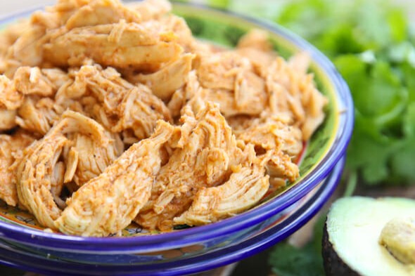Pressure Cooker Chili-Lime Chicken - Our Best Bites