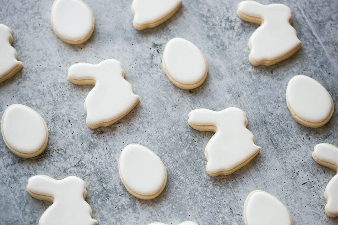 easter cookies with royal icing