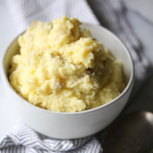 creamy stovetop smashed potatoes from our best bites