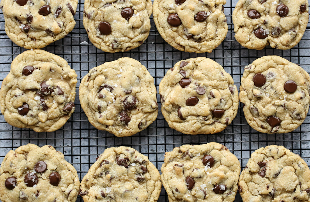 Baked Chocolate Chip Cookies