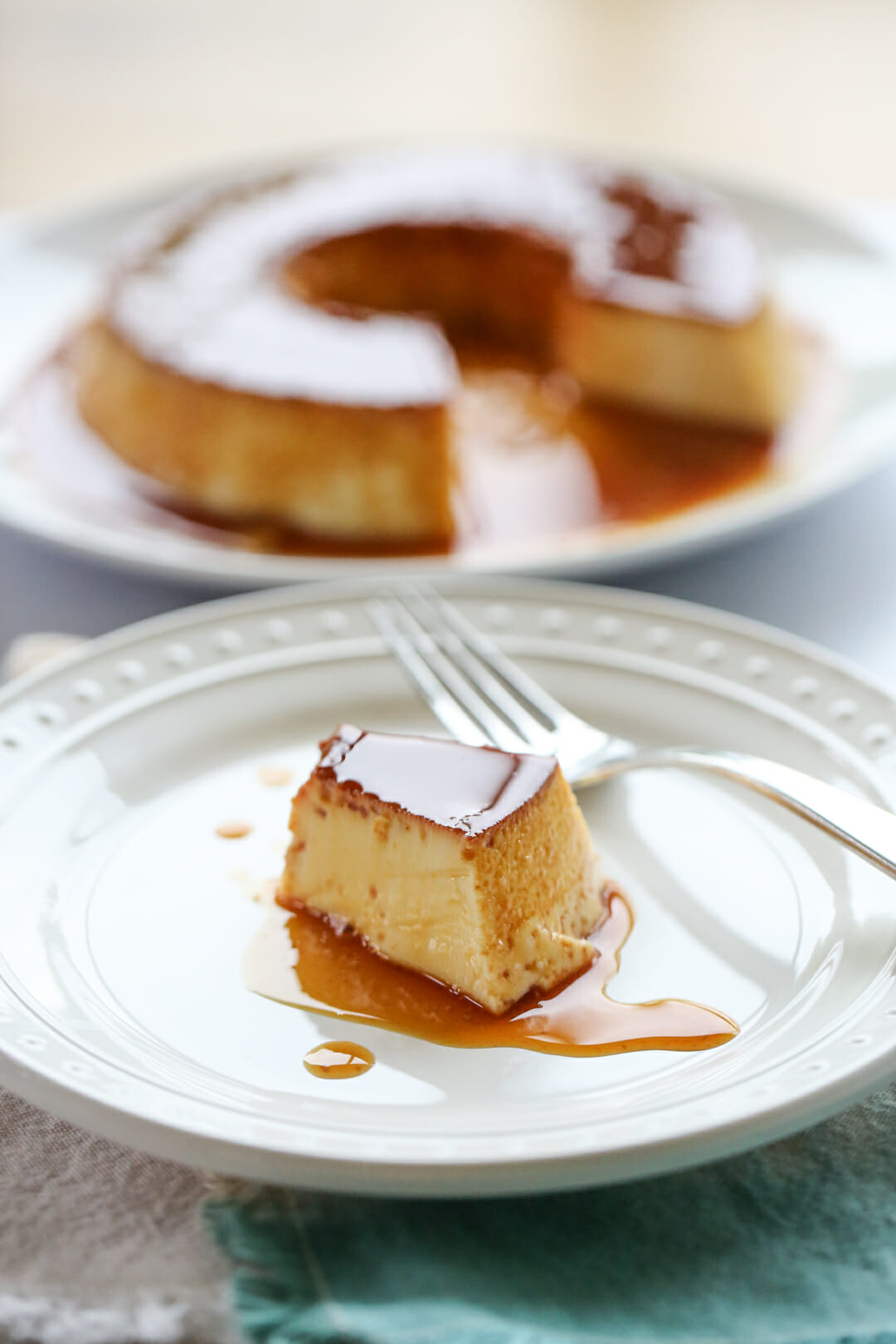 Plated Brazilian Flan