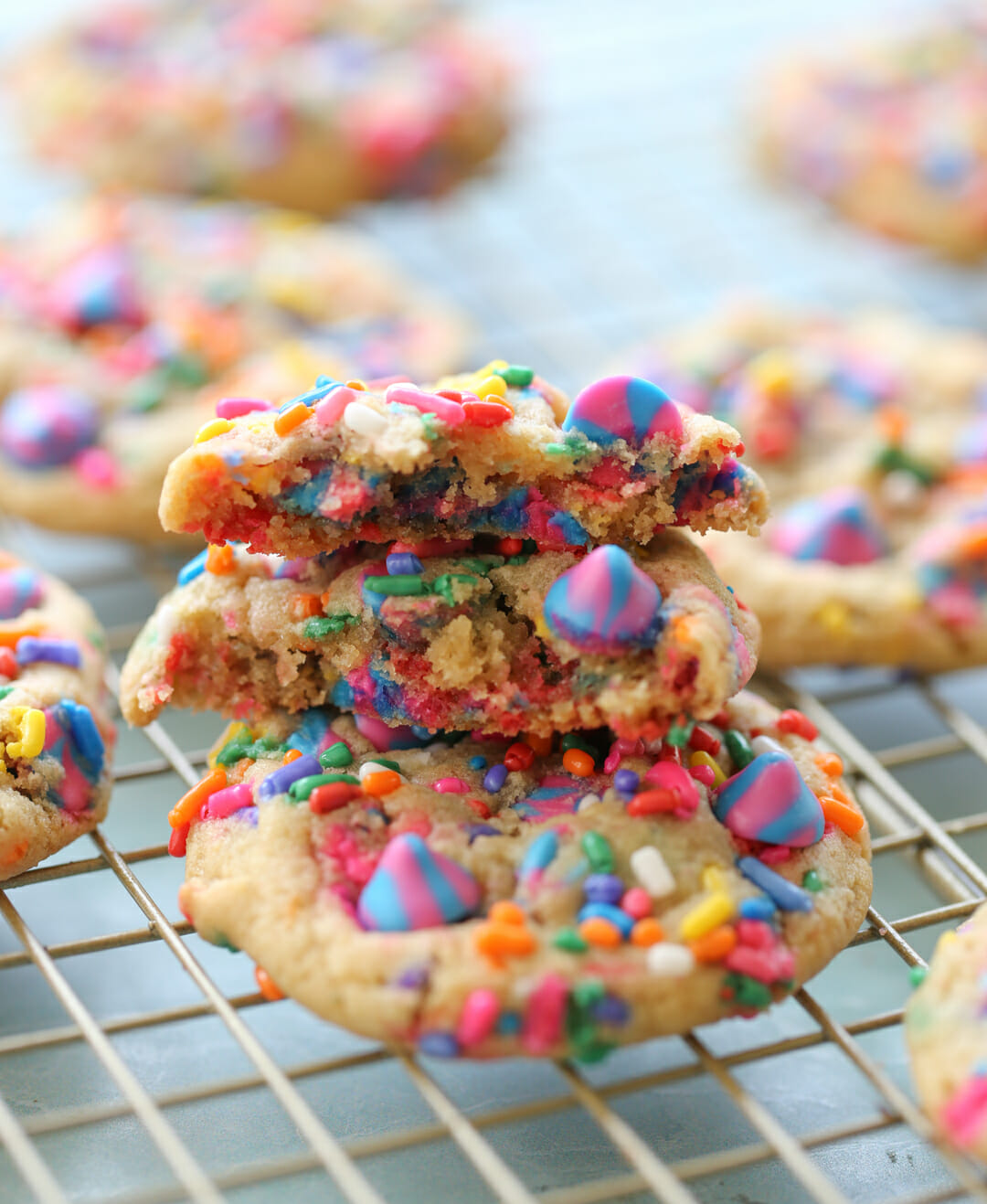 Rainbow sprinkle Cookies