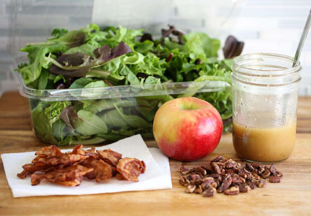 Autumn Salad Ingredients