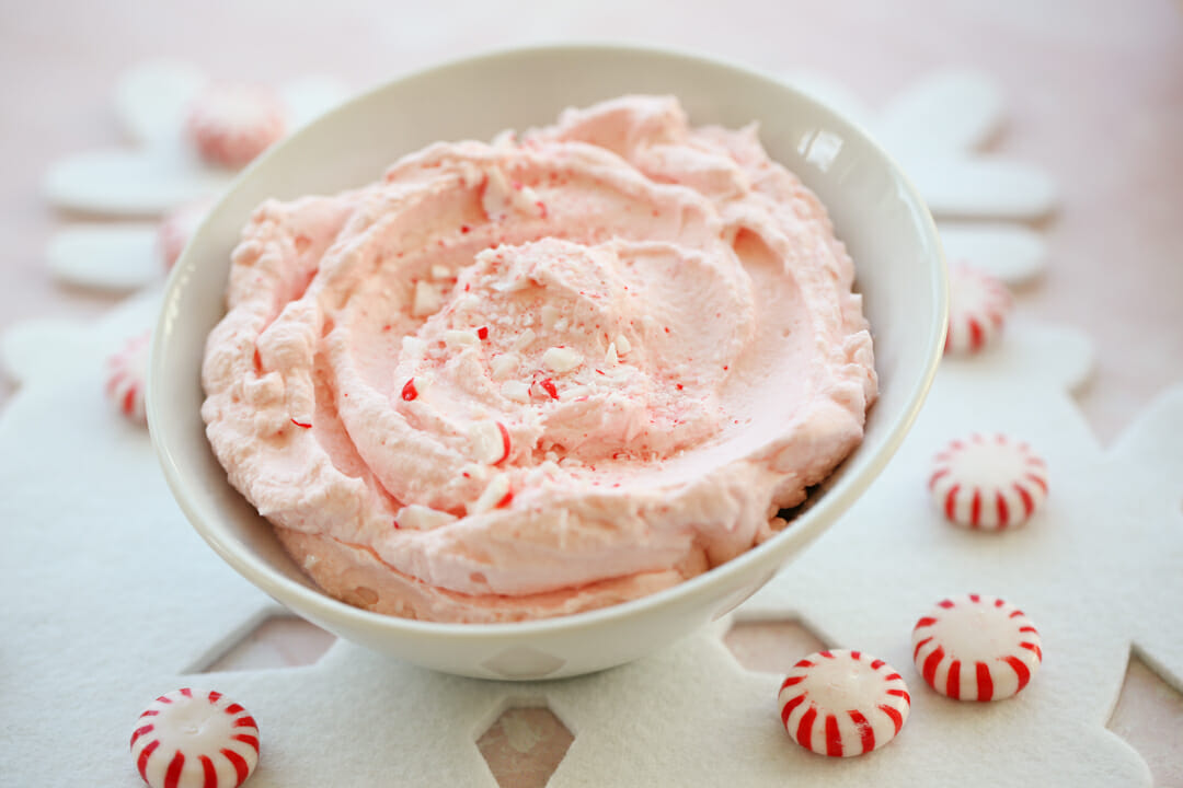Peppermint Candy Cane Whipped Cream Our Best Bites