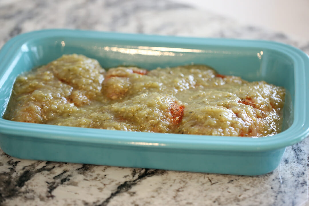 green chili chicken bake