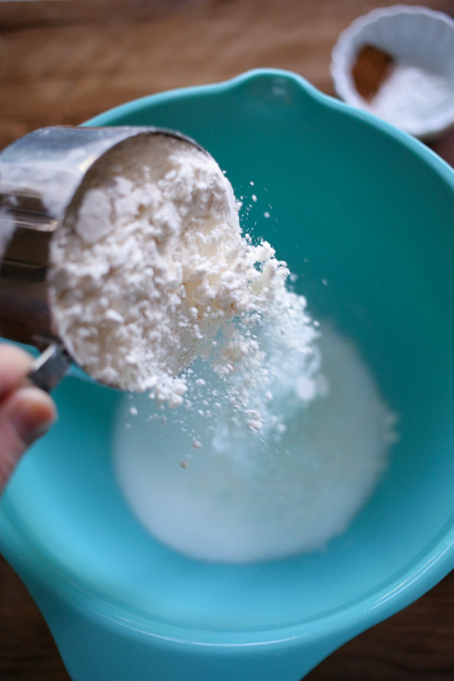 flour for skillet blackberry cobbler