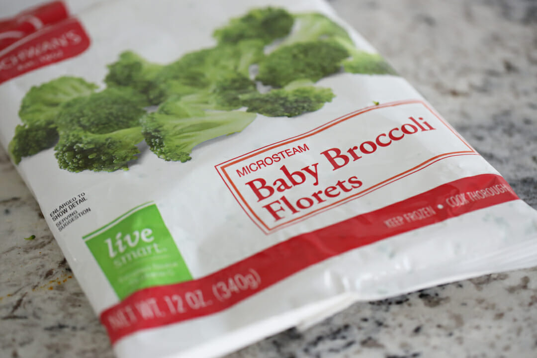 steamed broccoli