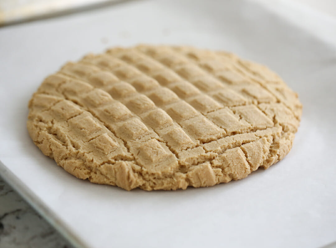 Giant Peanut Butter and M&M's™ Cookie for Two Recipe 