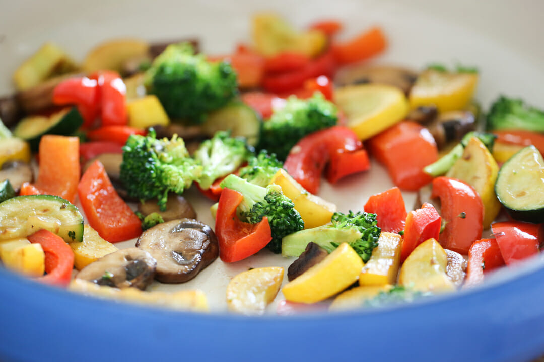 sautéed veggies