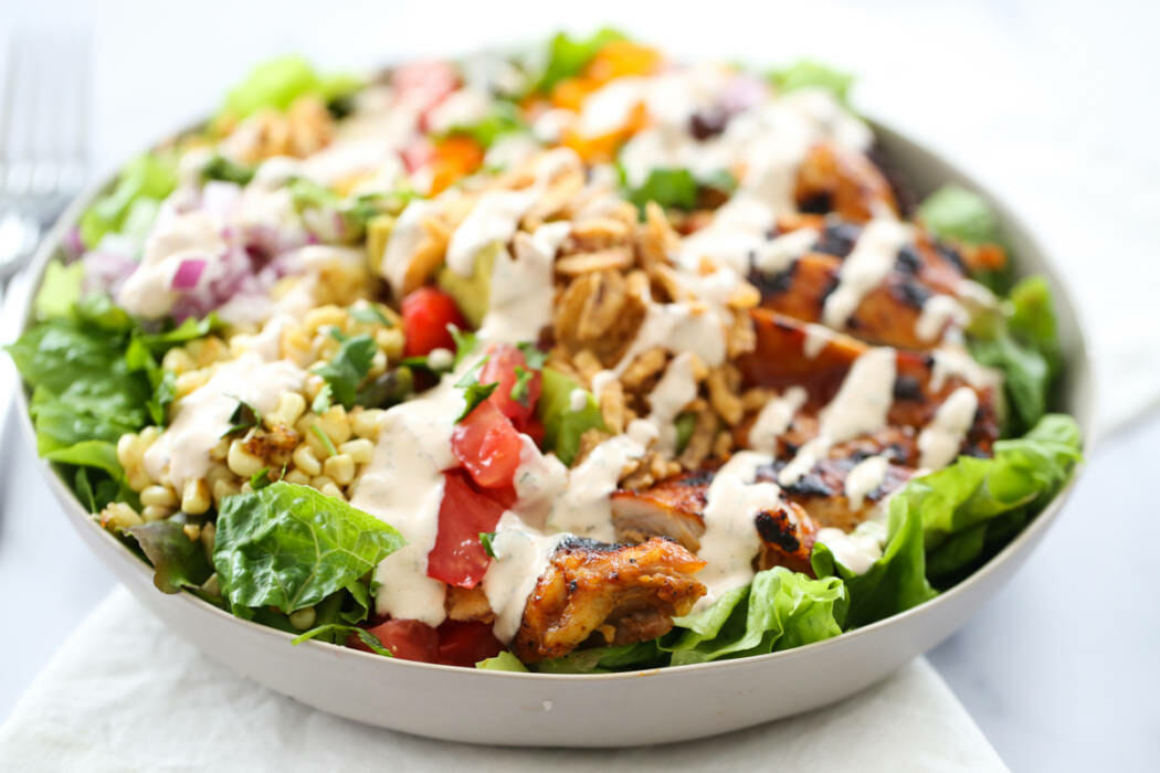 BBQ Ranch Salad - Our Best Bites