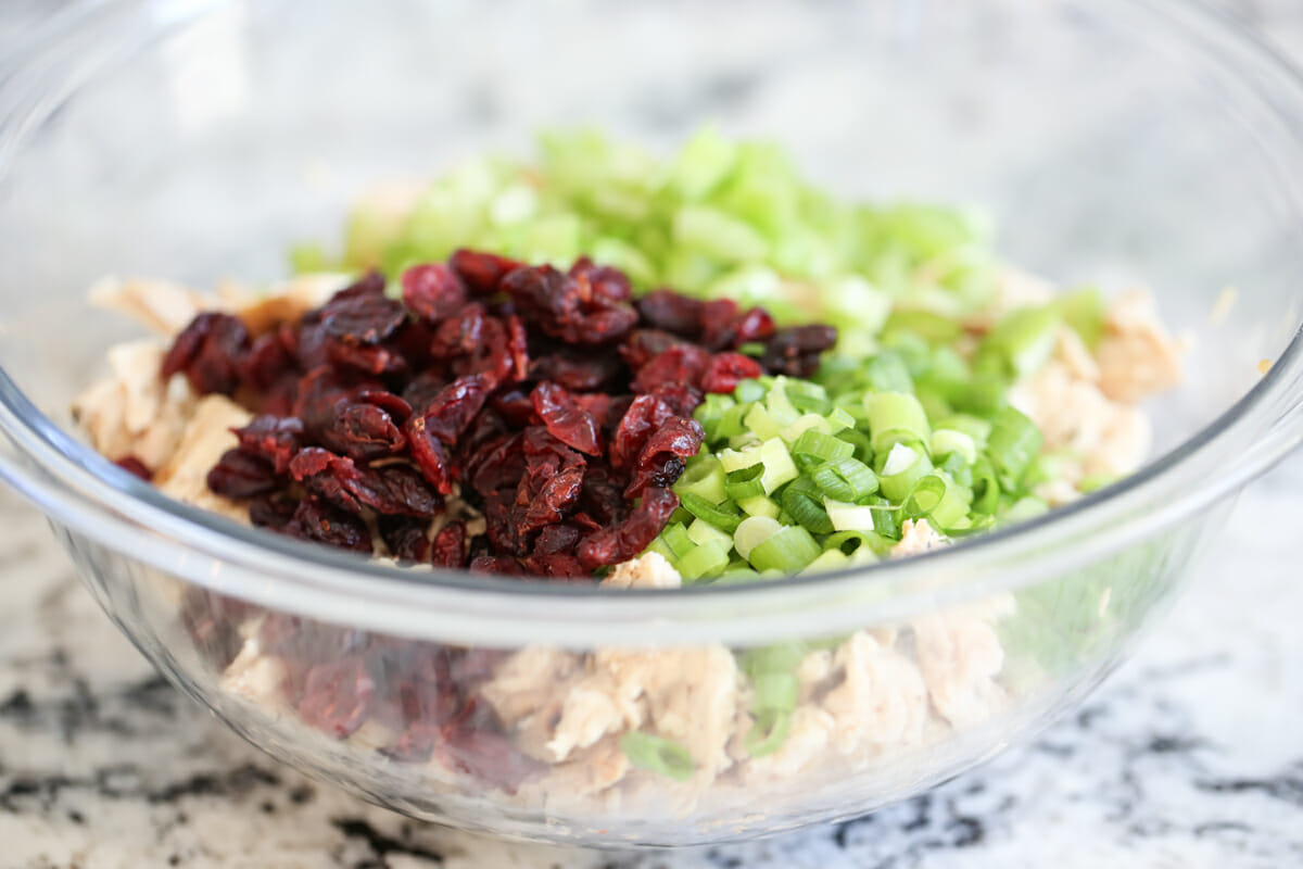 sweet citrus chicken salad