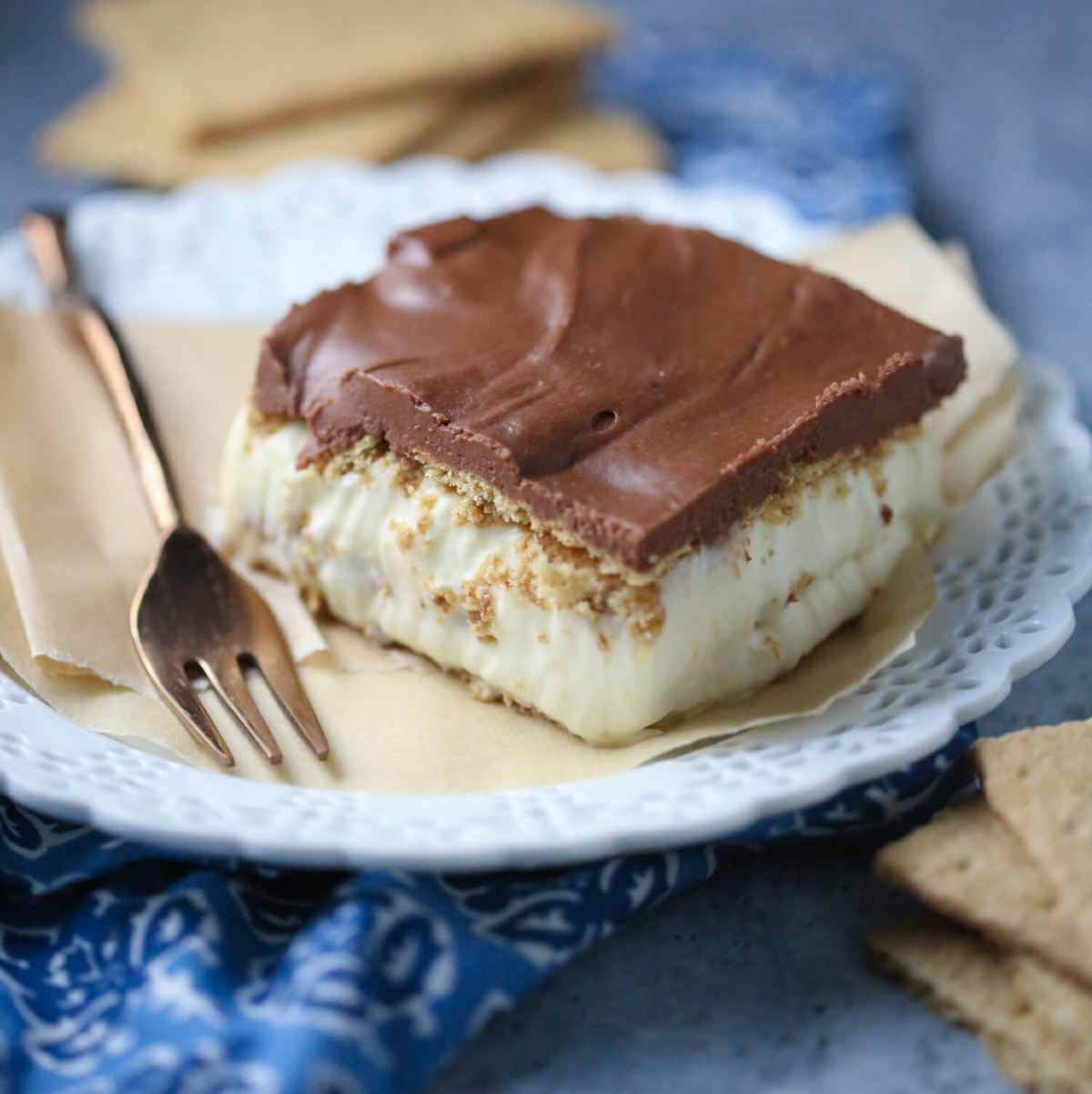 chocolate eclair cake from our best bites