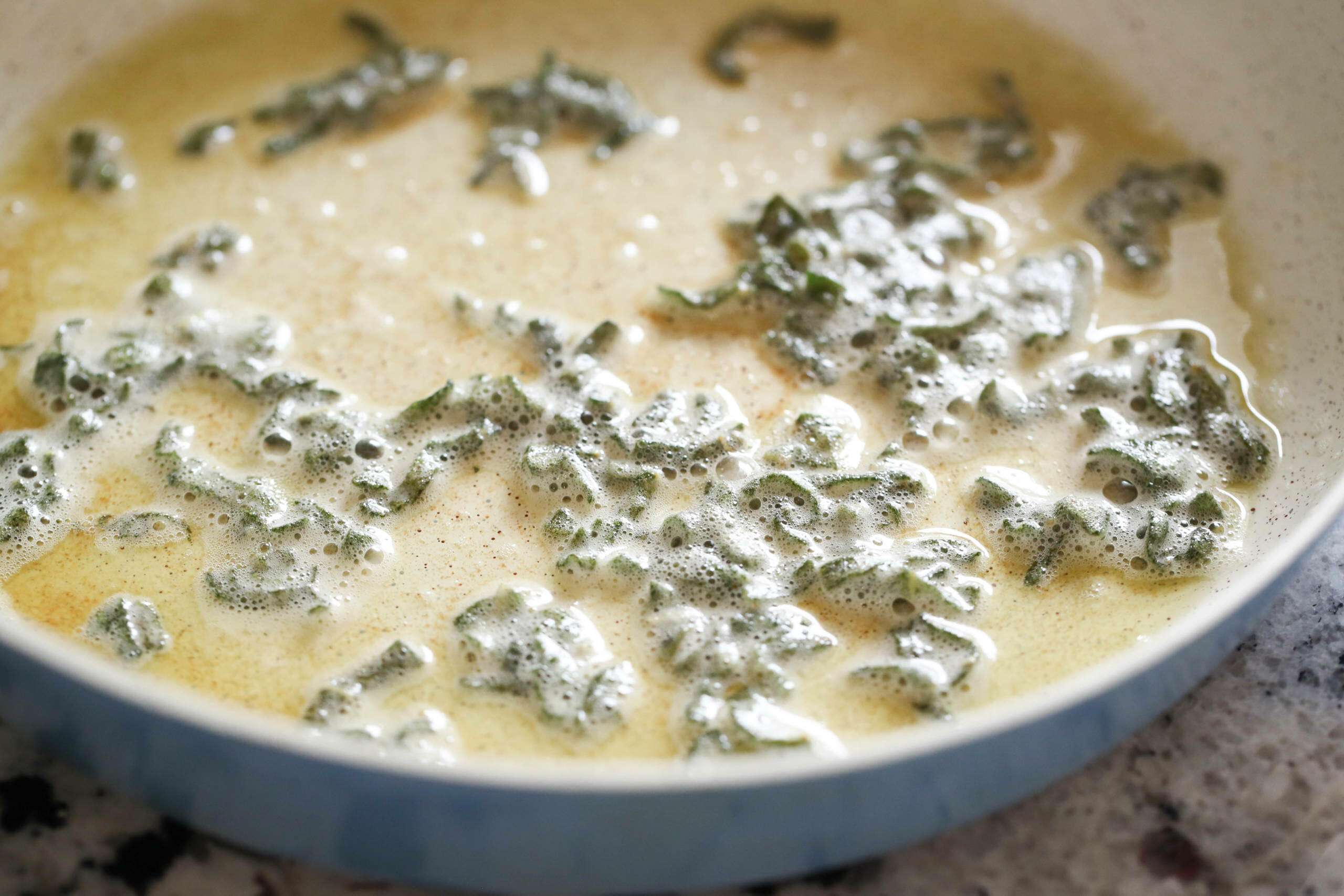 fried sage leaves