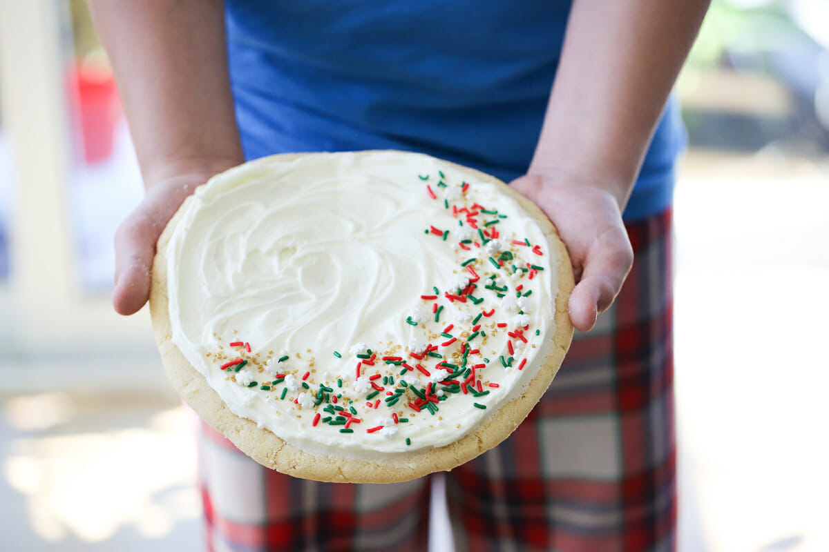 Chewy Sugar Cookies (and they're giant!)