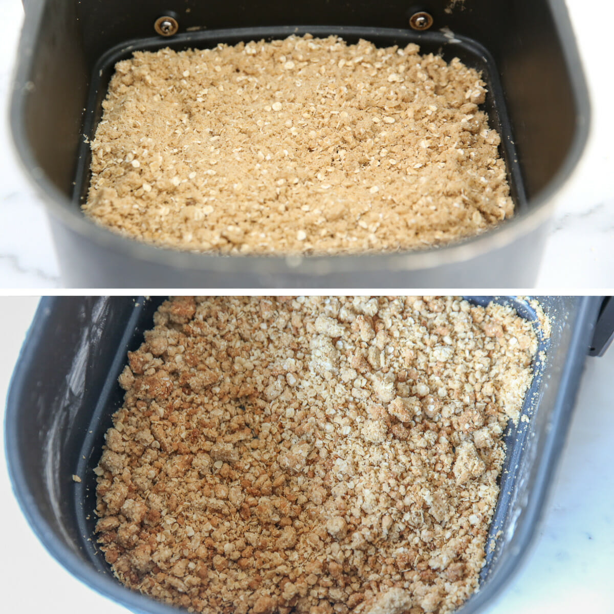 crumble topping in air fryer