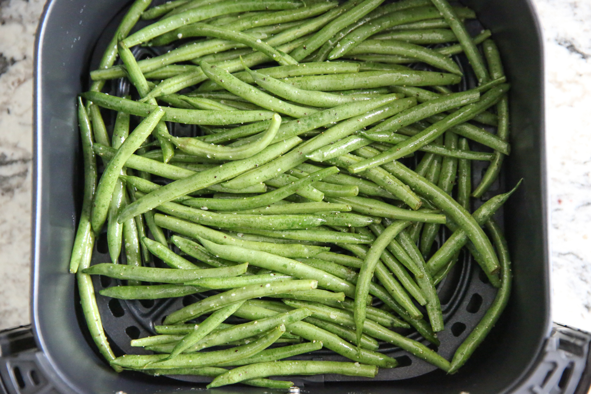 green beans in the air fryer