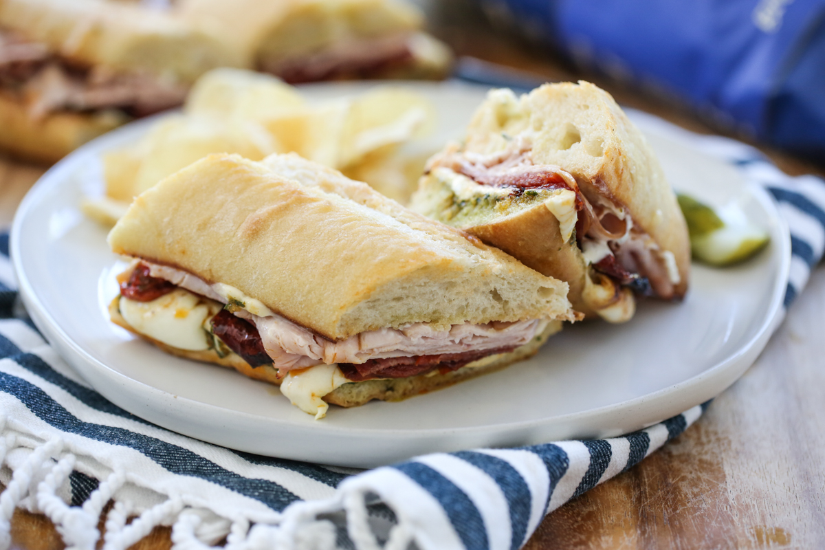 Italian Baguette Sandwiches - Stay Fit Mom