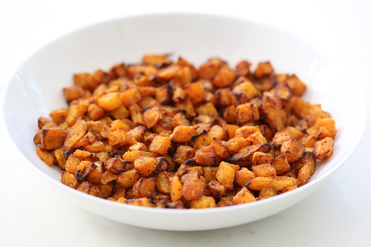 butternut squash in a bowl