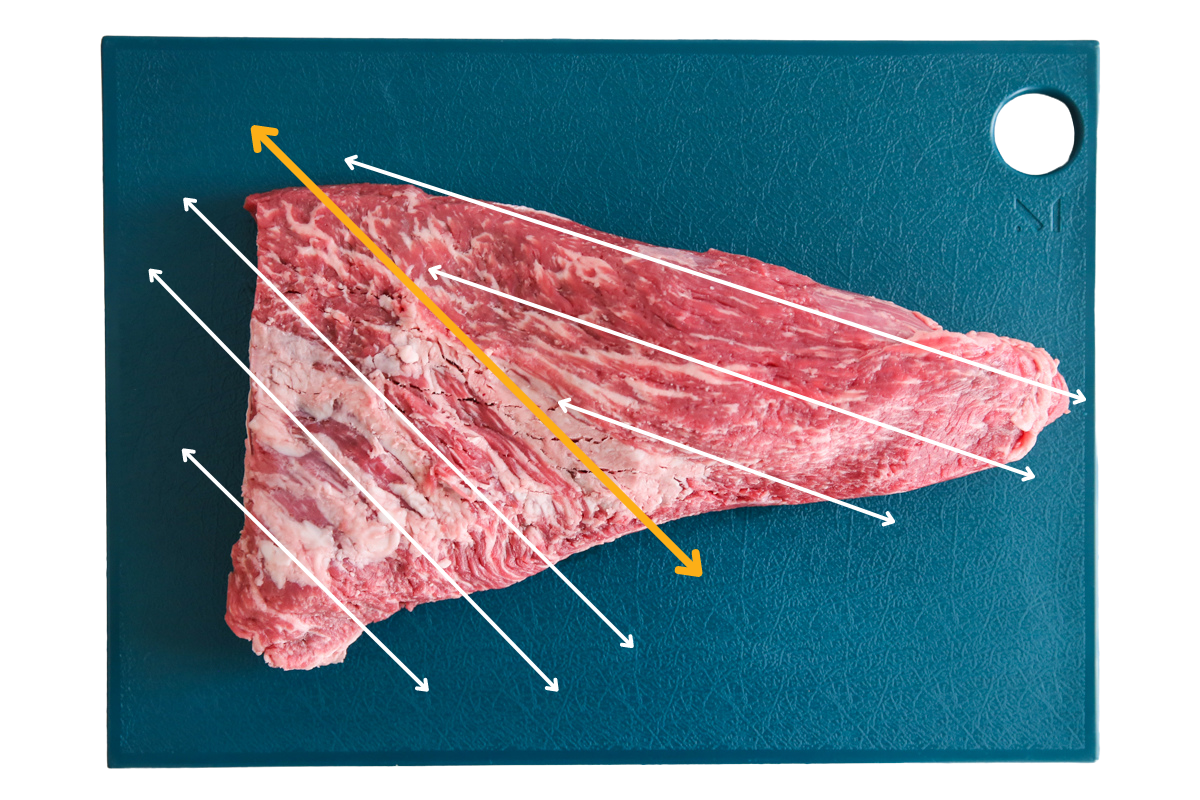 how to slice a tri tip