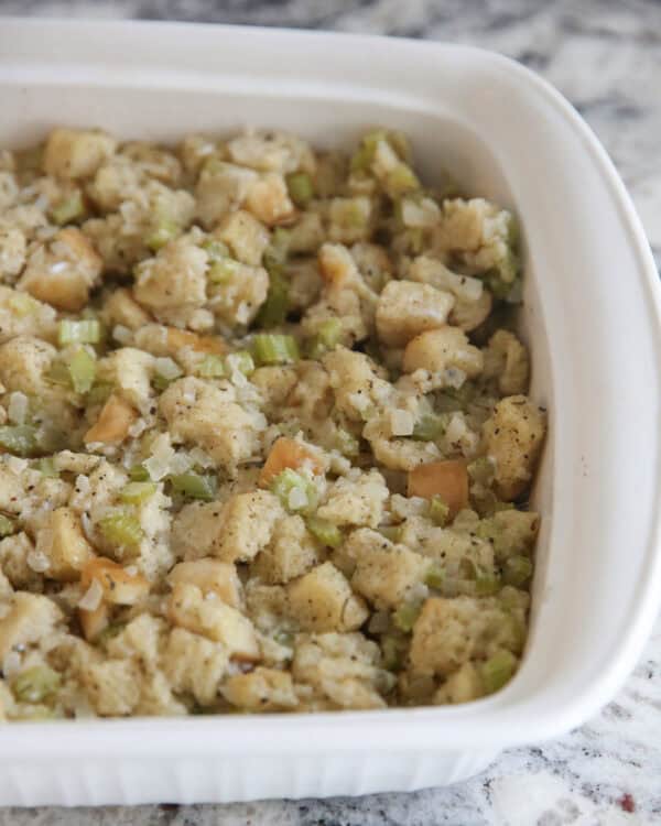 Herbed Sourdough Stuffing - Our Best Bites