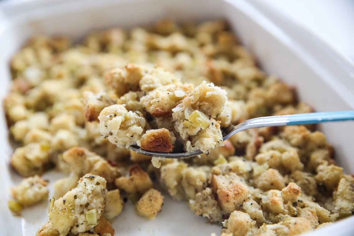 Herbed Sourdough Stuffing