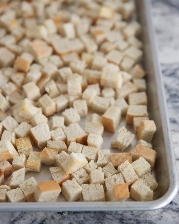 Herbed Sourdough Stuffing - Our Best Bites