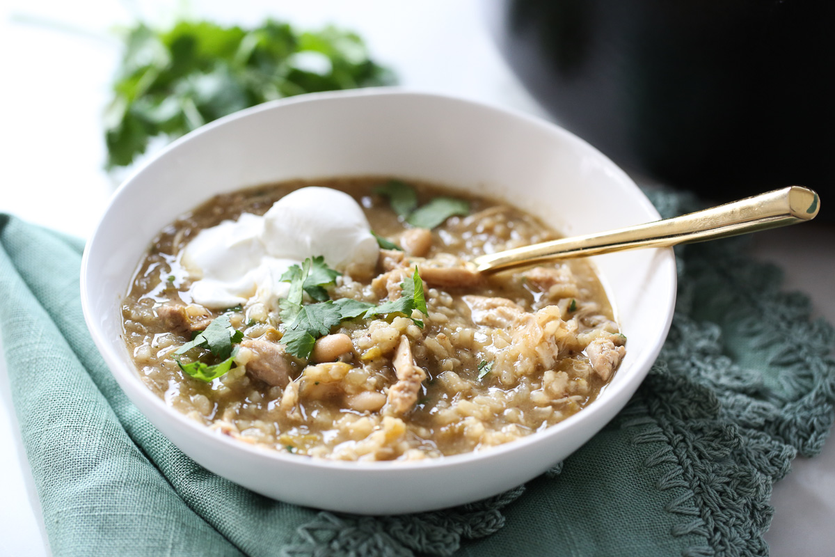 Green Chili Chicken Stew