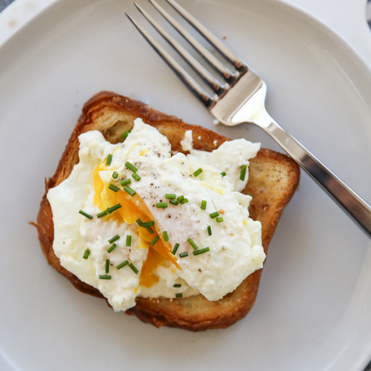 Cream Fried Eggs