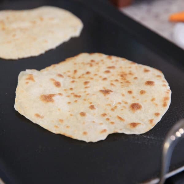 Easy Yogurt Flatbread (Skillet Recipe) - Our Best Bites