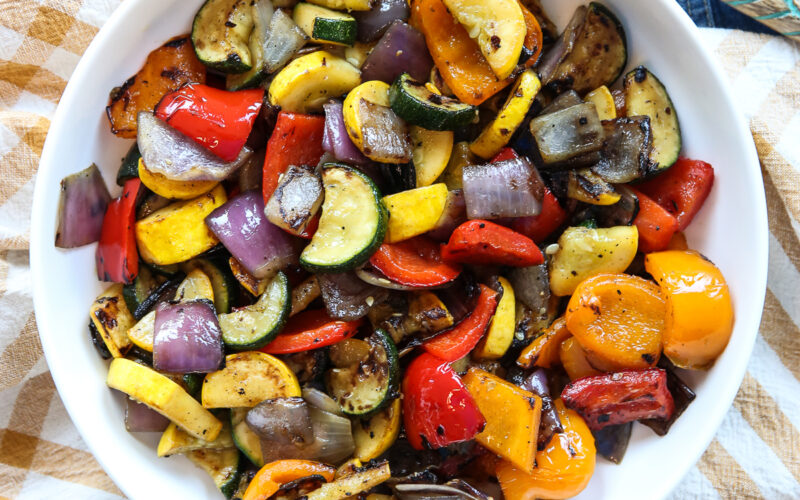 Bowl of Grilled vegetables