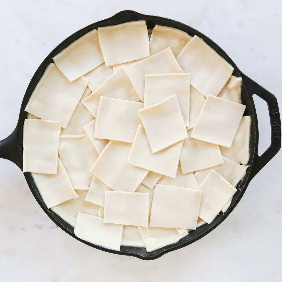 puff pastry topped pot pie